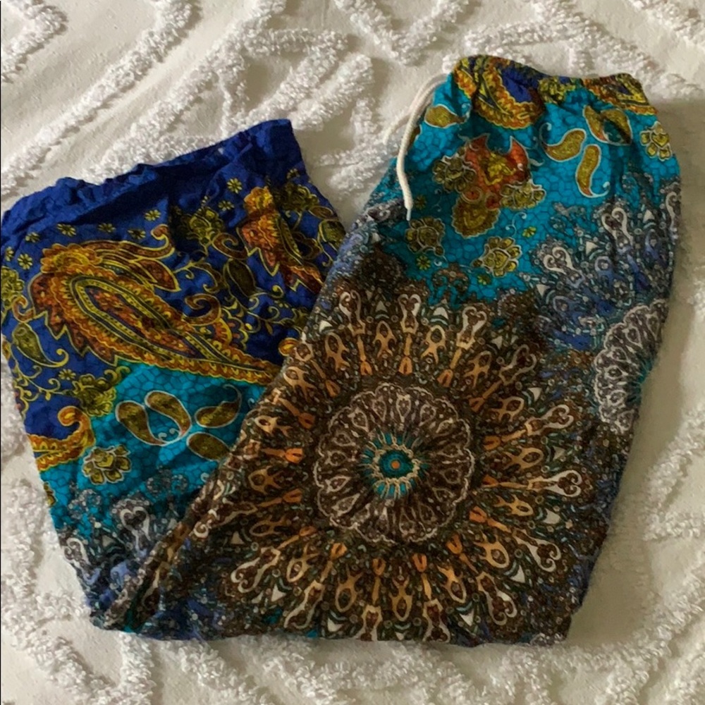 Bohemian cotton pants from Thailand